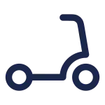 Kick Scooter SVG Icon